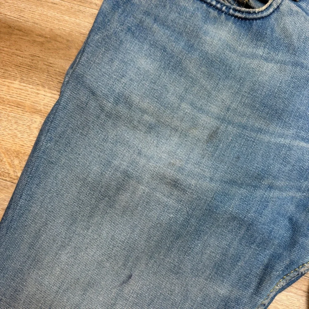 Diesel Larkee Jeans Mens 29x32 Blue Regular Straight Leg Distressed Denim 008J4